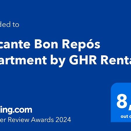 Alicante Bon Repos Apartment By Ghr Rentals Exterior photo